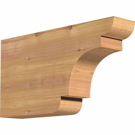 Ekena Millwork New Brighton Smooth Rafter Tail, Western Red Cedar, 3 1/2"W x 10"H x 18"L RFT04X10X18NEB00SWR
